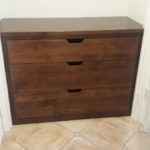 ALDER PULLOUT PANTRY & WOOD TOP